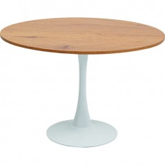 Table Schickeria Oak White Ø110cm